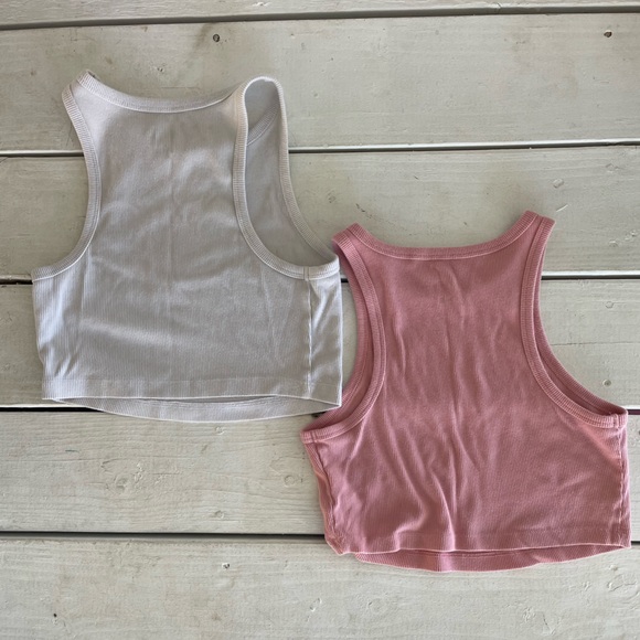 Pink Wild Fable Ribbed Crop - Picture 5 of 5